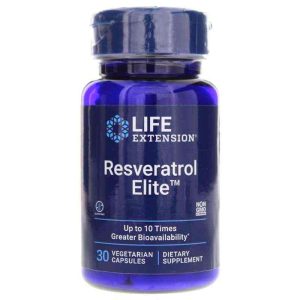 Resveratrol Elite, 30 Veg Capsules, by Life Extension