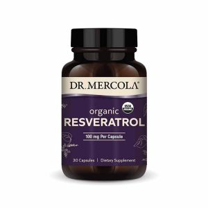 Resveratrol Organic, 30 Capsules, by Dr. Mercola