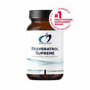 Resveratrol Supreme, 60 Veg Capsules, by Designs For Health