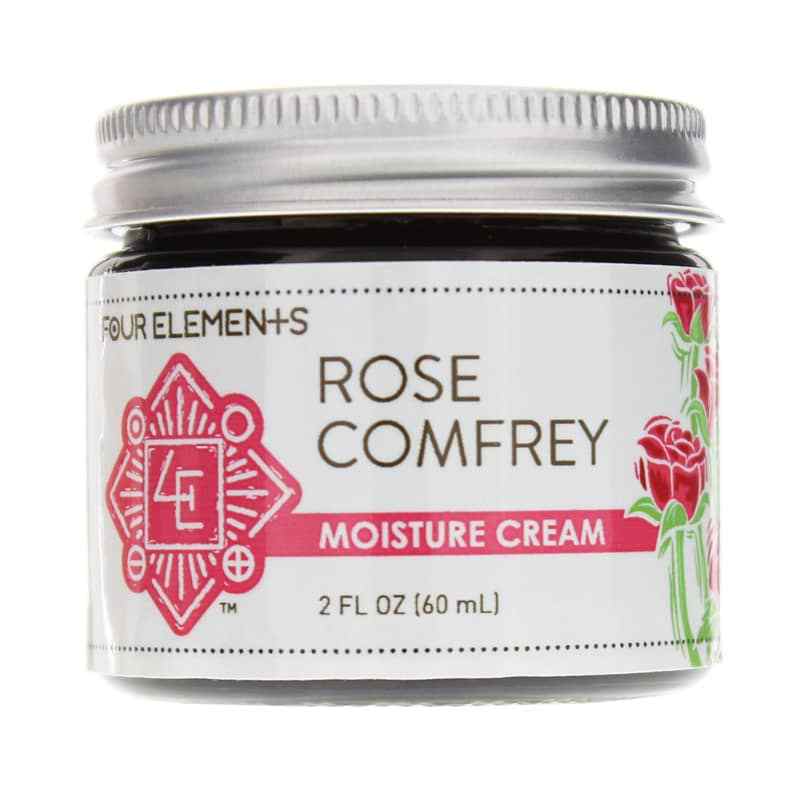 Rose Comfrey Moisture Cream, 2 Oz, by Four Elements