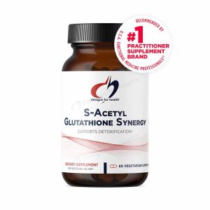 S-Acetyl Glutathione Synergy, 60 Veg Capsules, by Designs For Health