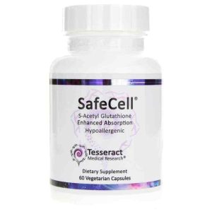 SafeCell, 60 Veg Capsules, by Tesseract Medical Research