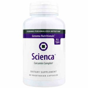 Scienca Curcumin Complex, 60 Veg Capsules, by D Adamo Personalized Nutrition
