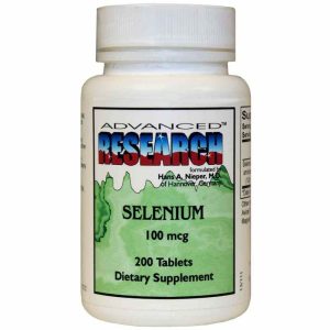 Selenium 100 Mcg, 200 Tablets, by Advanced Research