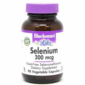 Selenium 200 Mcg, 90 Veg Capsules, by Bluebonnet