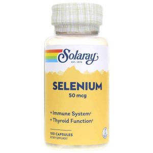 Selenium 50 Mcg, 100 Capsules, by Solaray