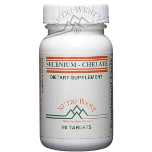 Selenium-Chelate, 90 Tablets, by Nutri-West