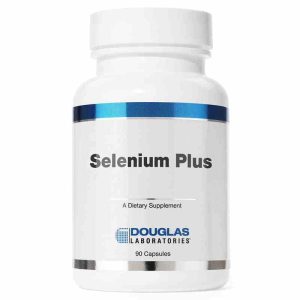 Selenium Plus 200 Mcg, 90 Capsules, by Douglas Laboratories