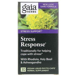 Stress Response, 30 Liquid Phyto Caps, by Gaia Herbs