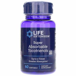Super Absorbable Tocotrienols, 60 Softgels, by Life Extension