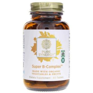 Super B-Complex Tablets, 60 Tablets, by Pure Synergy