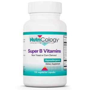 Super B Vitamins, 120 Veg Capsules, by Nutricology