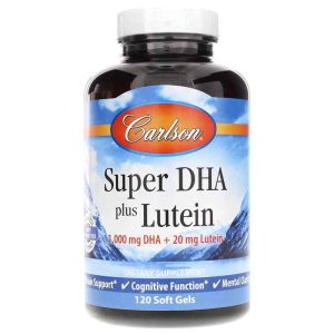 Super DHA plus Lutein, by Carlson Labs