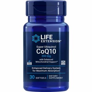 Super Ubiquinol CoQ10 200 Mg with Enhanced Mitochondria, by Life Extension