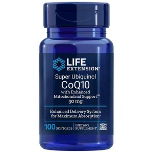 Super Ubiquinol CoQ10 50 Mg with Enhanced Mitochondrial, by Life Extension
