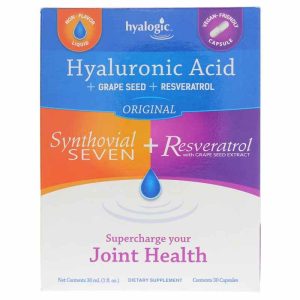 Synthovial Seven + Resveratrol for Joint Health, 30 Ser, by Hyalogic