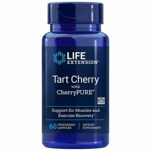Tart Cherry with CherryPURE, 60 Veg Capsules, by Life Extension