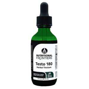 Testo 180 Organic Herbal Tincture, 2 Oz, by Nutritional Frontiers
