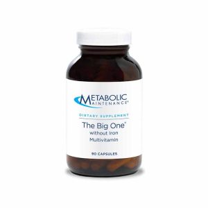 The Big One Multivitamin without Iron, 90 Capsules, by Metabolic Maintenance