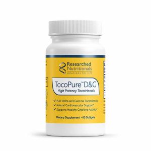 TocoPure D&G, 60 Softgels, by Researched Nutritionals