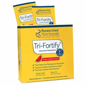 Tri-Fortify Liposomal Glutathione, 20 Packets, by Researched Nutritionals