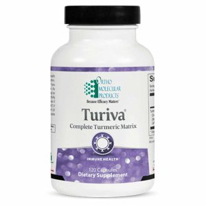 Turiva Complete Turmeric, 120 Capsules, by Ortho Molecular