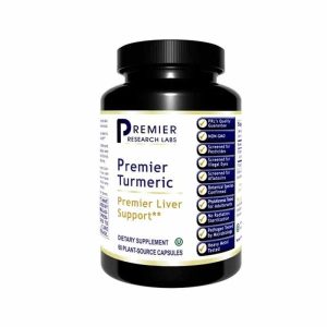 Turmeric 500 Mg, 60 Veg Capsules, by Premier Research Labs