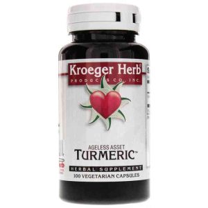 Turmeric, 100 Veg Capsules, by Kroeger Herb
