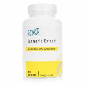 Turmeric Extract, 120 Veg Capsules, by SFI Health