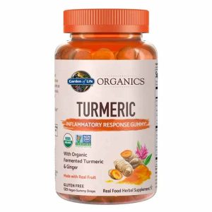 Turmeric Inflammatory Response Gummy, 120 Gummies, by Garden of Life mykind Organics