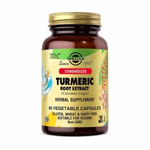 Turmeric Root Extract, 60 Veg Capsules, by Solgar