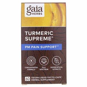 Turmeric Supreme Pain PM, by Gaia Herbs