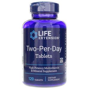 Two-Per-Day Tablets, 120 Tablets, by Life Extension
