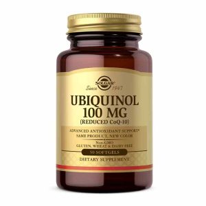 Ubiquinol 100 Mg, 50 Softgels, by Solgar