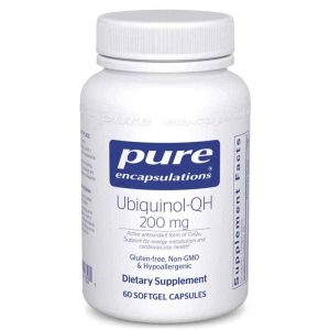 Ubiquinol-QH 200 Mg, 60 Softgels, by Pure Encapsulations