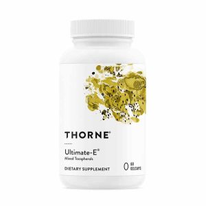 Ultimate E® Mixed Tocopherols, 60 Gel Capsules, by Thorne Research