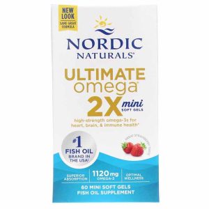 Ultimate Omega 2X Mini, 60 Softgels, by Nordic Naturals