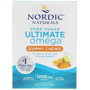 Ultimate Omega Gummy Chews, 54 Chews, by Nordic Naturals