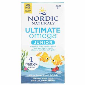 Ultimate Omega Junior, 90 Softgels, by Nordic Naturals