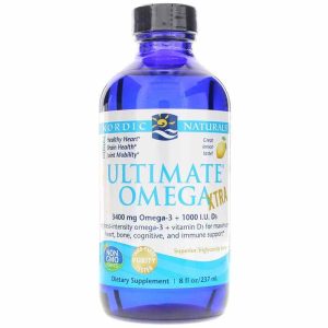 Ultimate Omega Xtra Liquid, 8 Oz, by Nordic Naturals