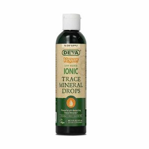 Vegan Ionic Trace Mineral Drops, 8 Oz, by Deva Nutrition