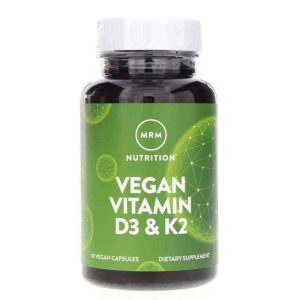 Vegan Vitamin D3 & K2, 60 Vegan Capsules, by MRM