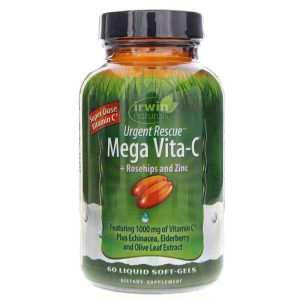 Vita-C Plus Urgent Rescue, 60 Liquid Softgels, by Irwin Naturals