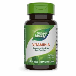 Vitamin A 3000 Mcg, 100 Softgels, by Natures Way