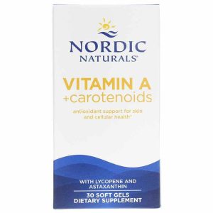 Vitamin A + Carotenoids, 30 Softgels, by Nordic Naturals