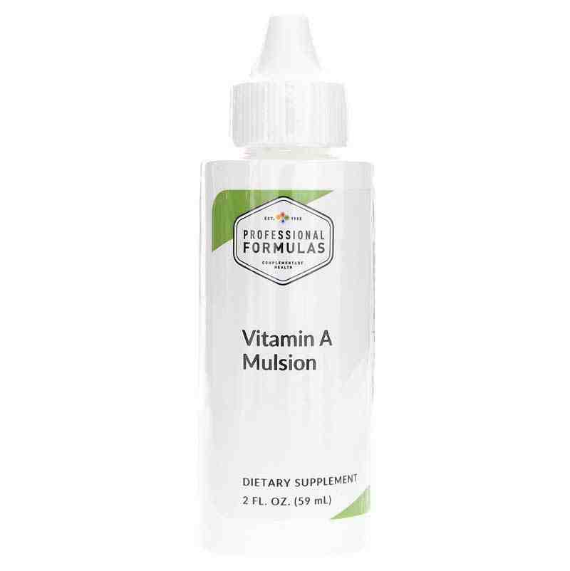 Vitamin A Mulsion, 2 Oz, by Professional Formulas