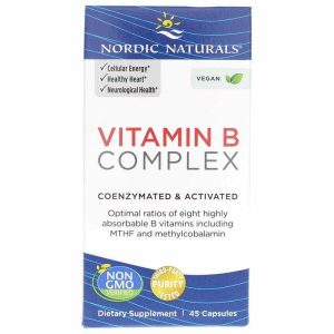 Vitamin B Complex, 45 Capsules, by Nordic Naturals