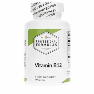 Vitamin B12 Capsules, 60 Capsules, by Professional Formulas