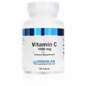 Vitamin C 1,000 Mg, 100 Tablets, by Douglas Laboratories