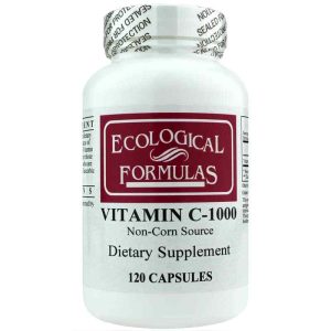 Vitamin C-1000 Non-Corn Source, 120 Capsules, by Ecological Formulas